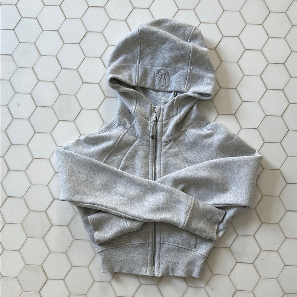 Lululemon Full-Zip Cropped Hoodie
